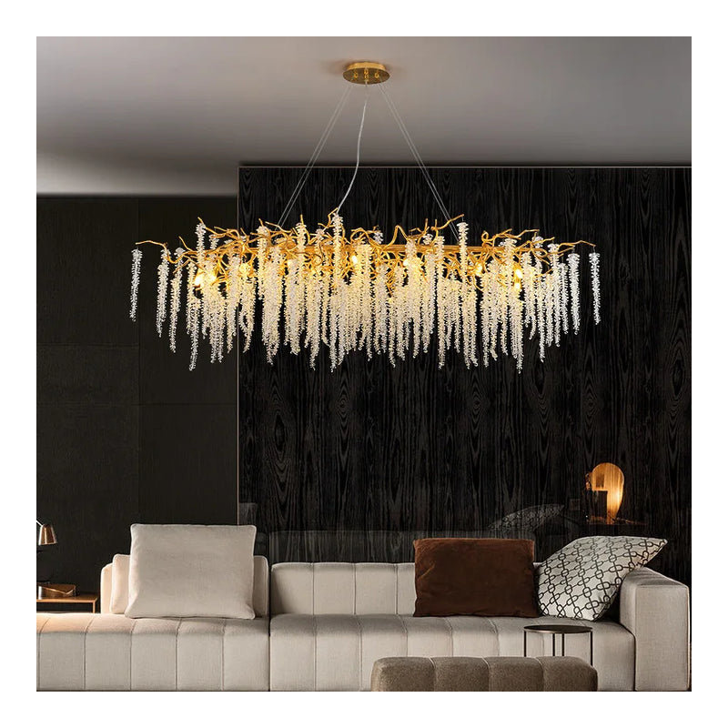 Auree LED Chandelier, Warm Light