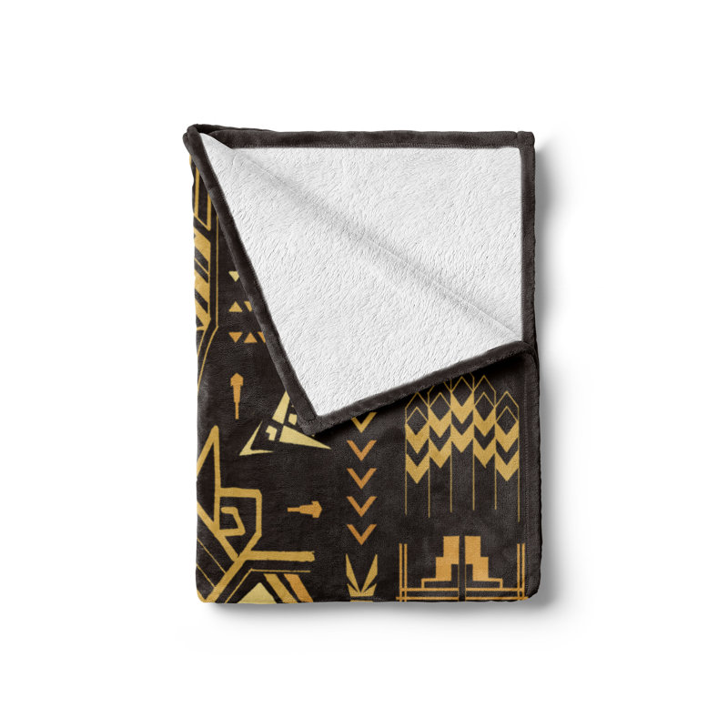 Hand Woven Throw Blanket, 50" x 60"