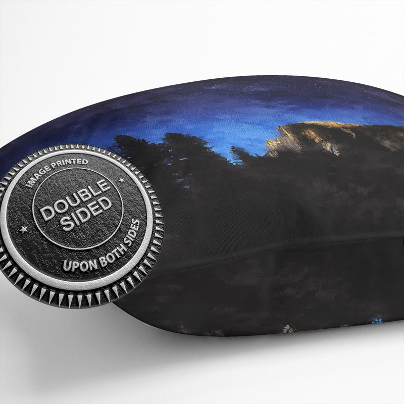 Stars Above Yosemite Cushion with Filling, 55cm H x 55cm W x 20cm D