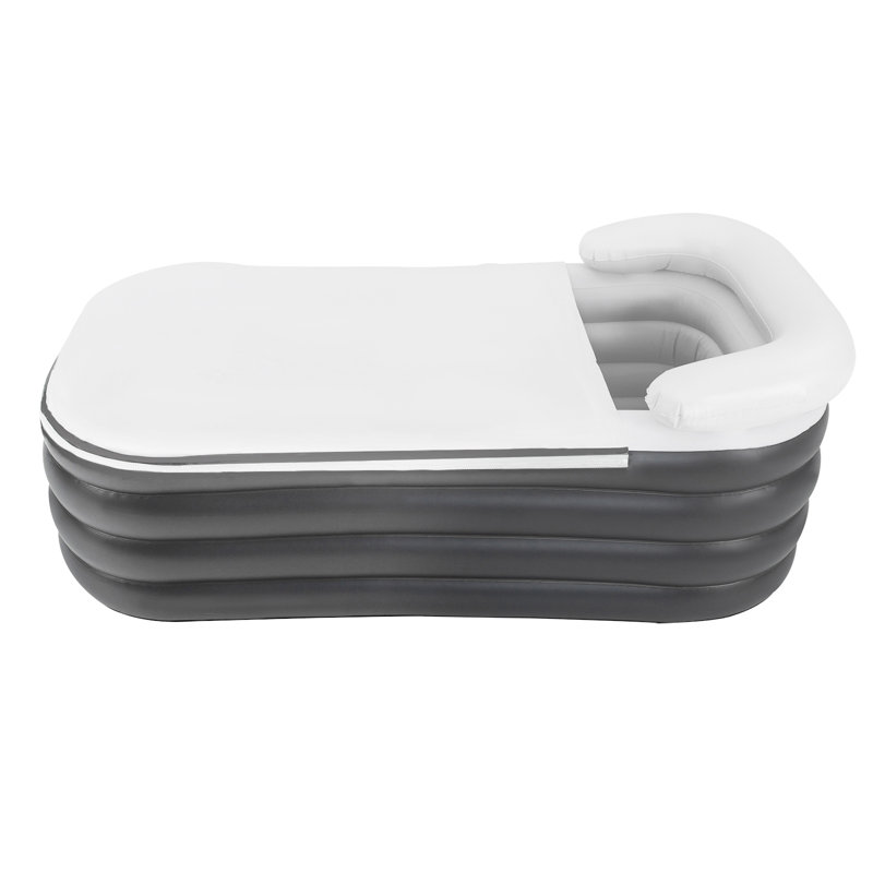 Baignoire spa portative gonflable, Gris foncé