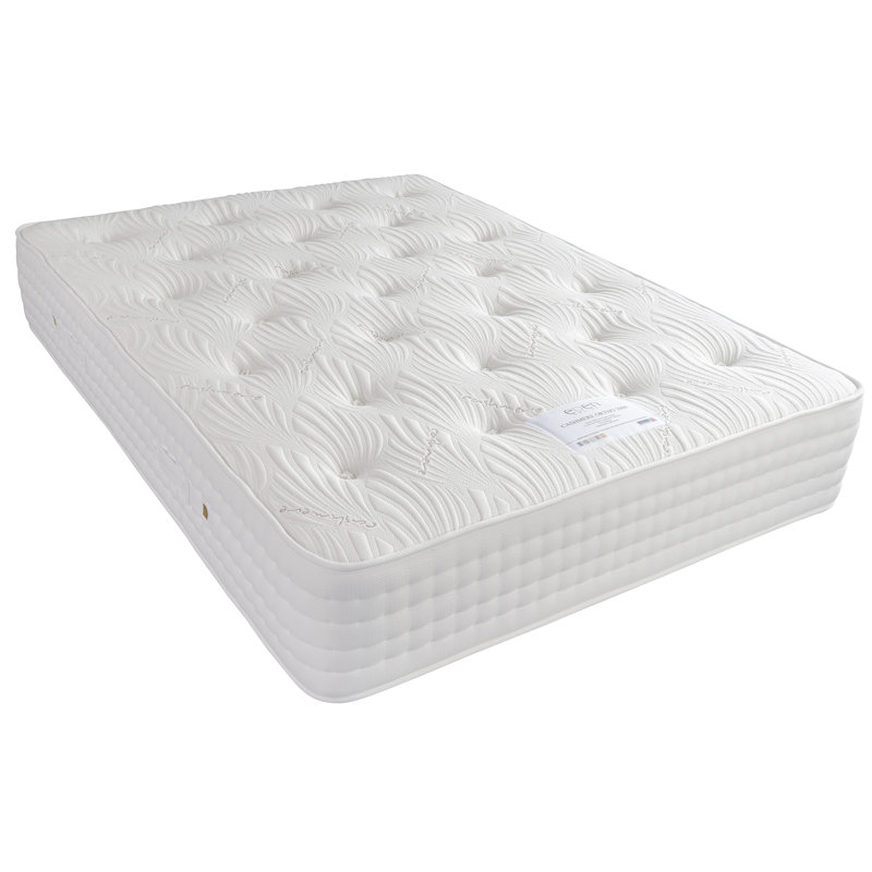 Buzbee White Noise Pocket Sprung 2000 Mattress, Kingsize (5')