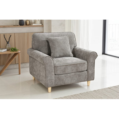 Alexxes Upholstered Chenille Armchair