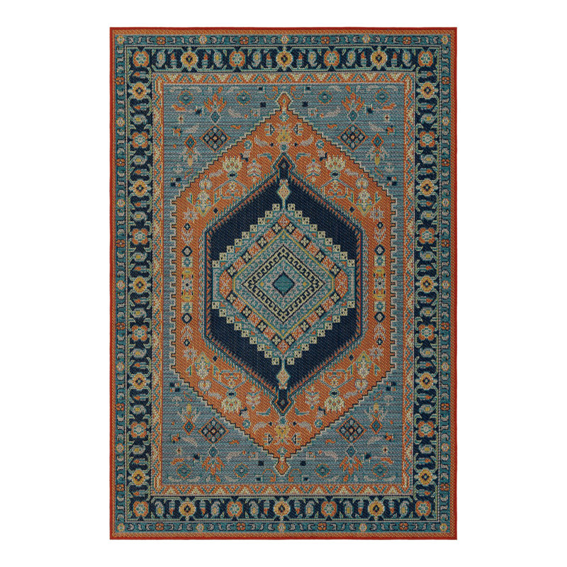 Tapis intérieur / extérieur Felipe Marlenia, Rectangle 5 pi 3 po x 8 pi