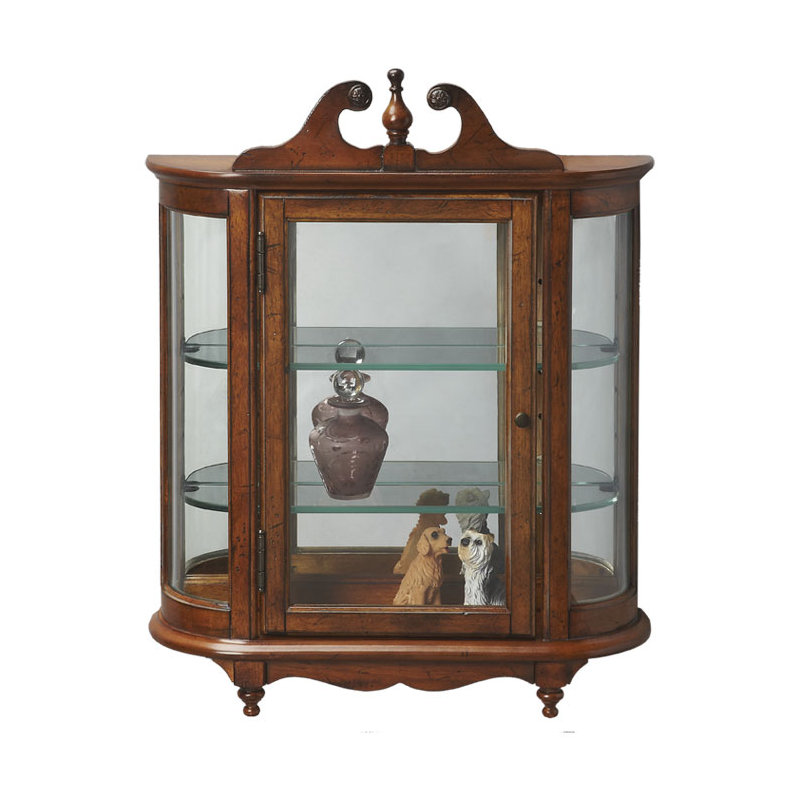 Curio Cabinet, Vintage Oak