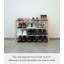 Yamazaki Home Expandable 3-Tiered Space Saving Shoe Rack, Steel,  Holds 12 to 16 Shoes-542060753