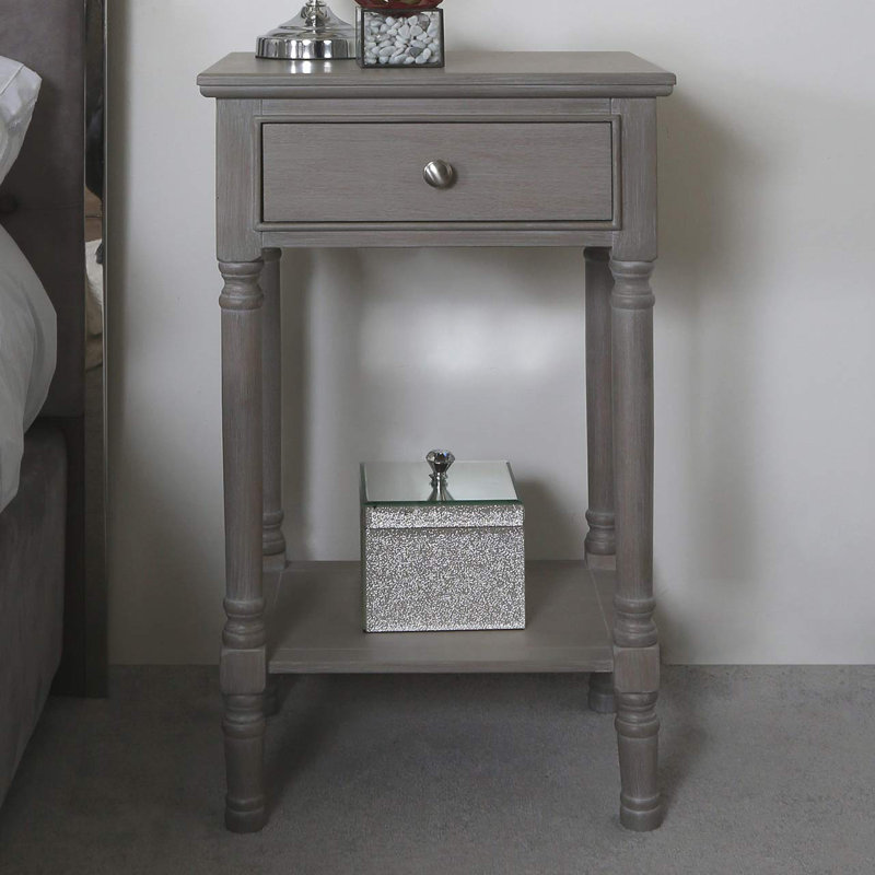 Bobby Jones End Table, Taupe