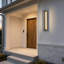 21" Dimmable LED Black Aluminum Outdoor Linear Wall Light-347058866