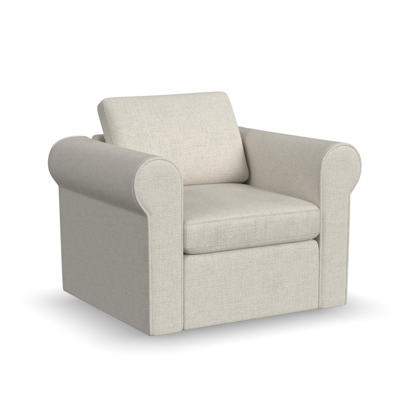 Lockheart Accent Chair Slope Arm, Natural 