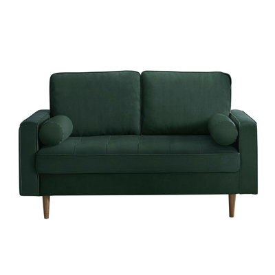 2 Seater Velvet Loveseat