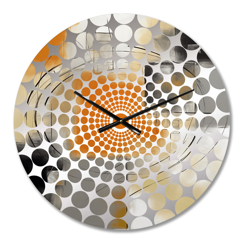 Rosemae - Horloge murale géométrique abstraite, Petit