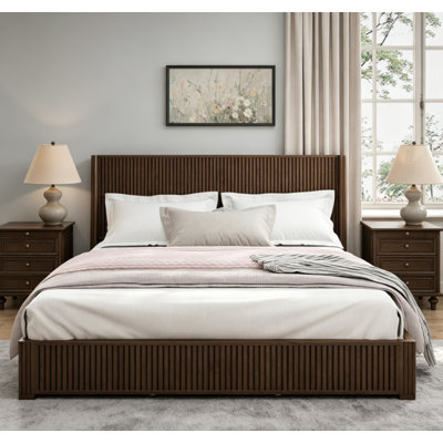 Solid Wood Platform Bed Frame