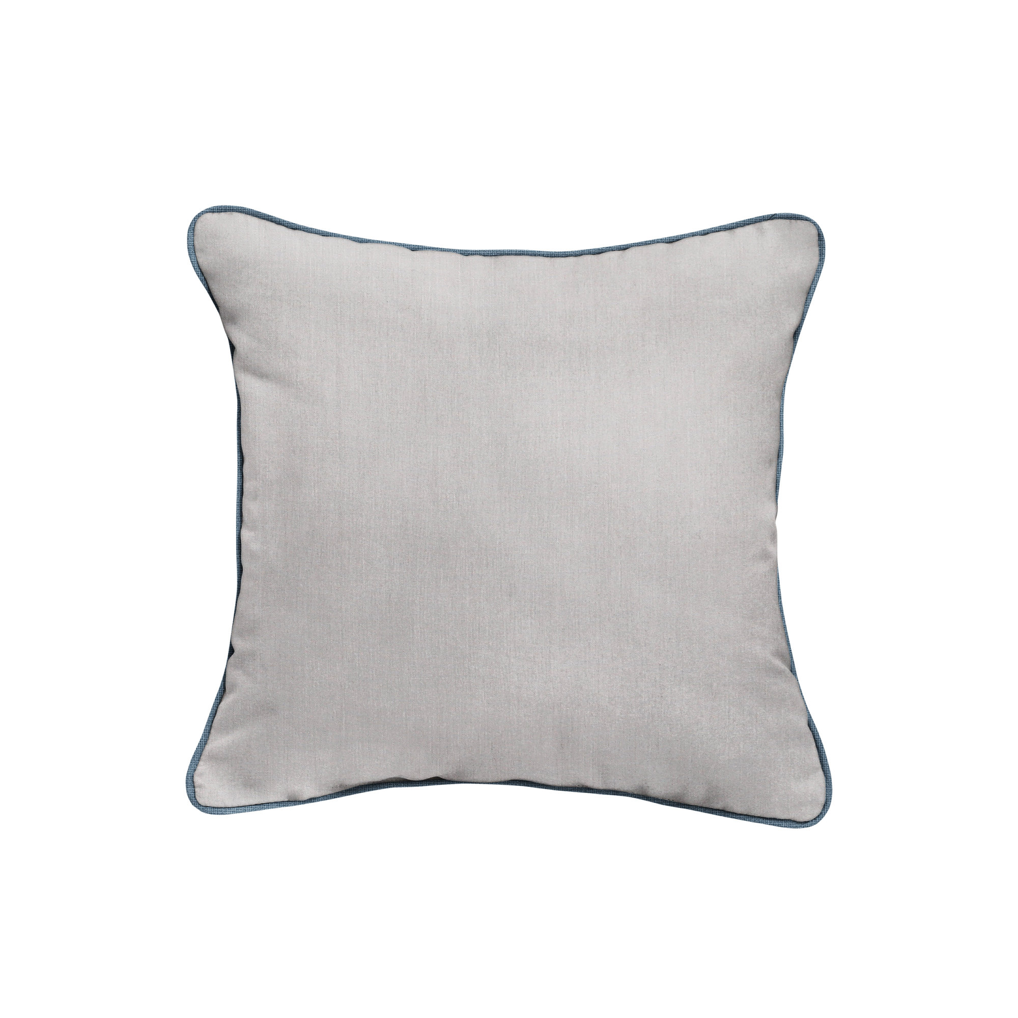 Rubina Sunbrella® Indoor/Outdoor Throw Pillow, 18" x 18", Gray