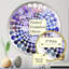 Miroir décoratif à pois Radial |-96240842