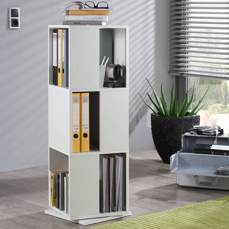107cm H x 33.7cm W Standard Bookcase, White