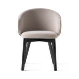 Tuka Upholstered Armchair with Wooden Frame