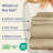 100% Cotton Sheet Set, 400 Thread Count Hotel Luxury Bedding, Soft & Breathable Bed Sheets, 4 Piece Set-103254596-103254593