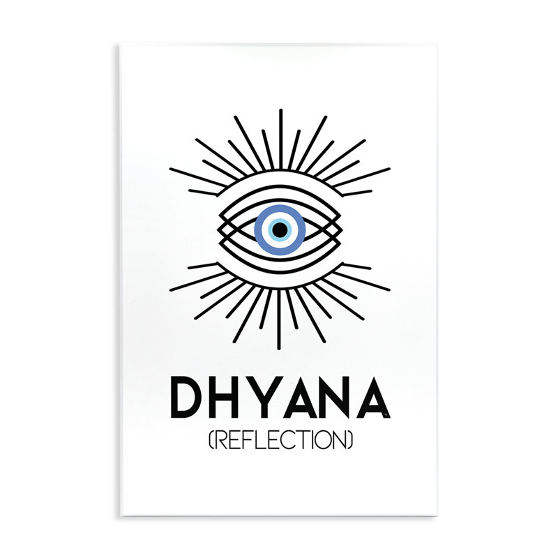 «Dhyana Reflection Eye» par Martina Pavlova, H 15 po x l 10 po