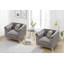 Ensemble de 2 chaises en velours Colmar-1140063403