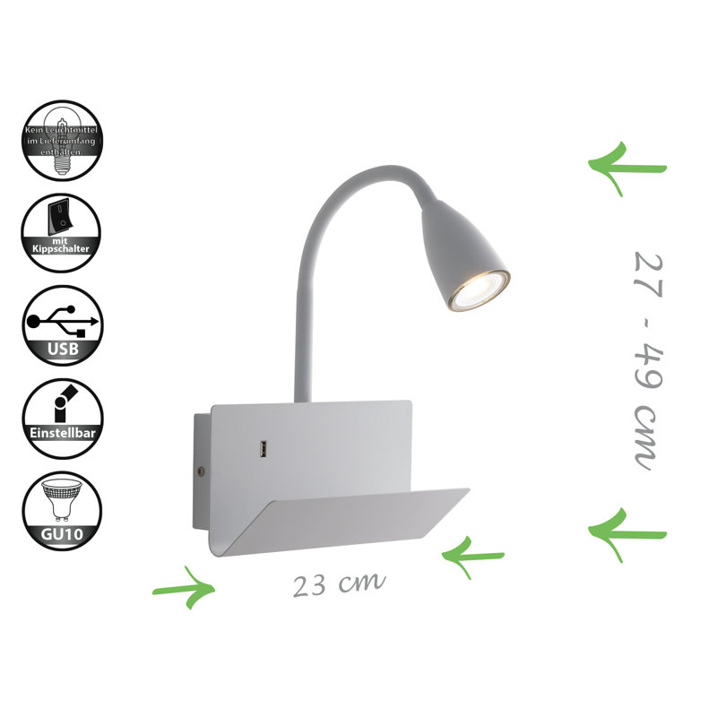 Bivens Flush Mounted Sconce, White