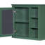 Armoire de salle de bain 30 po x 28 po avec miroir. Fixé au mur. + verre, solution de rangement fonctionnelle, miroir d'aspect moderne. 28 po, 5 tablettes et plus