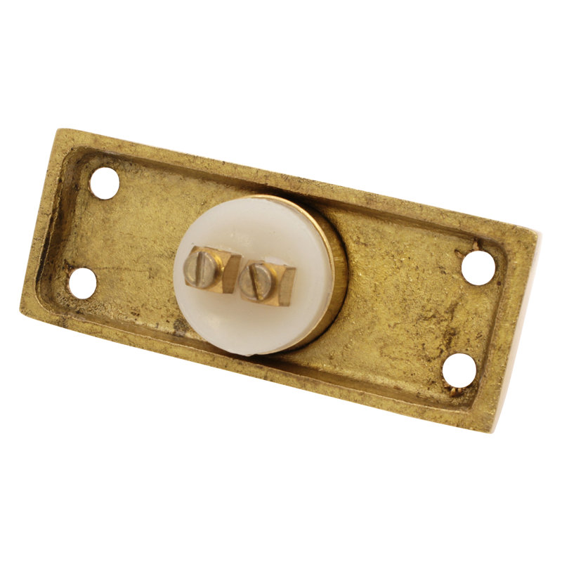 Bouton de porte en laiton, Laiton antique