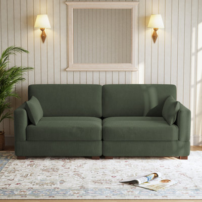 Bentura 217.7Cm Flared Arms Sofa