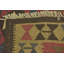Tapis de la zone en laine 5 pi x 8 pi 5 po noué la main one-of-kind Lorain