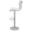 Swivel Upholstered Adjustable Height Counter Stool-1650170292