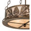 Rustic Lodge 2 - Light Chandelier