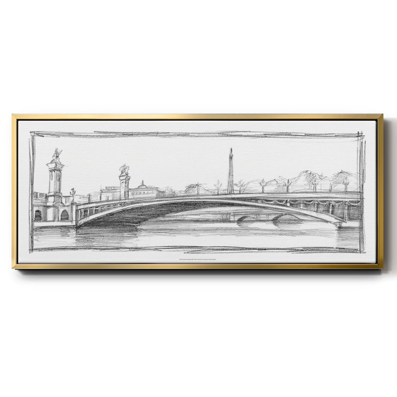 Pont Alexandre III- Framed Canvas