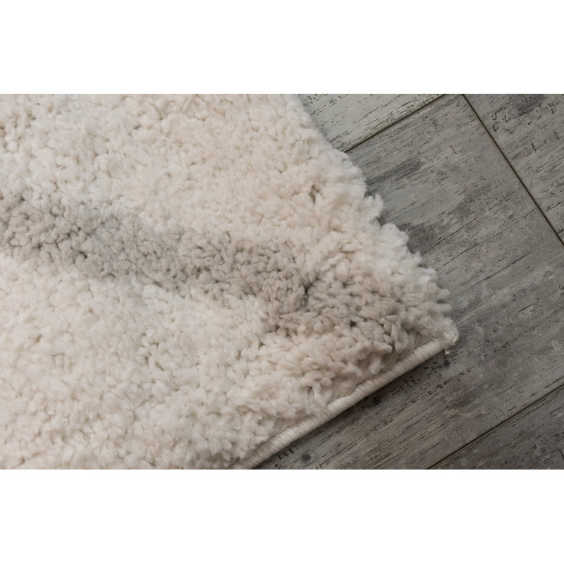 Evas 19594-190 IVORY/GREY, Rectangle 5'2" x 7'