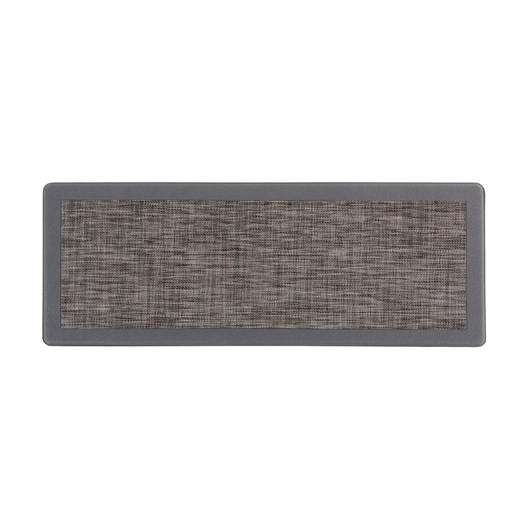 Rebrilliant Bouck Comfort Kitchen Mat, Black