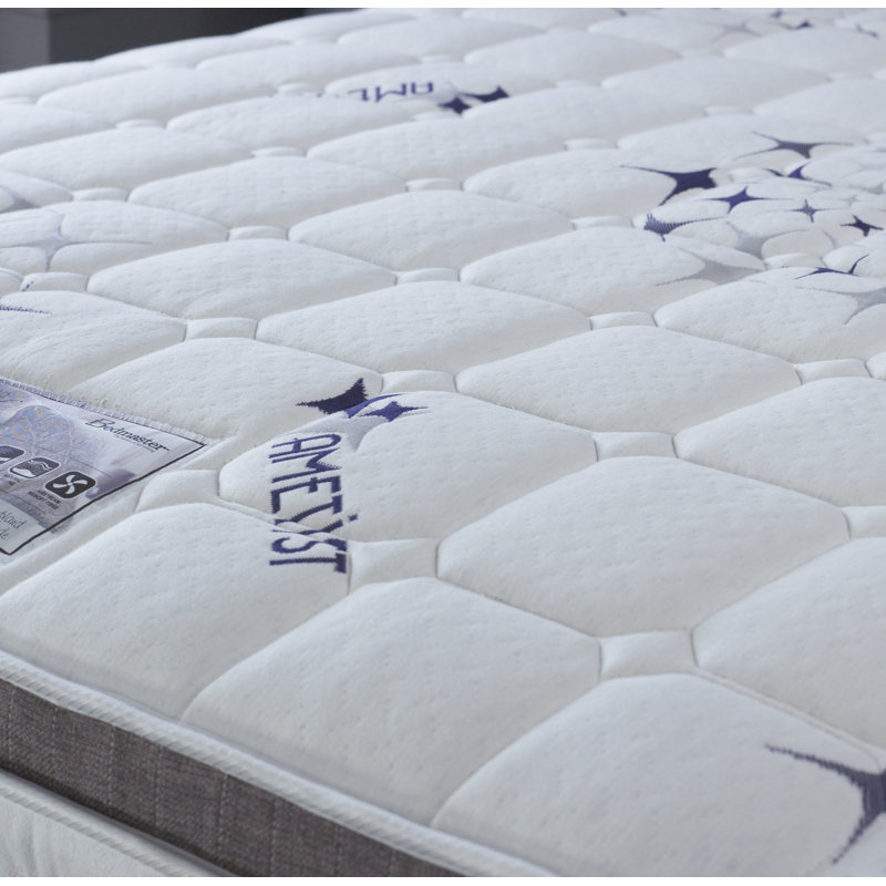 Jade Pocketsprung Divan Bed Set, Small Single (2'6), Non Storage, Plum