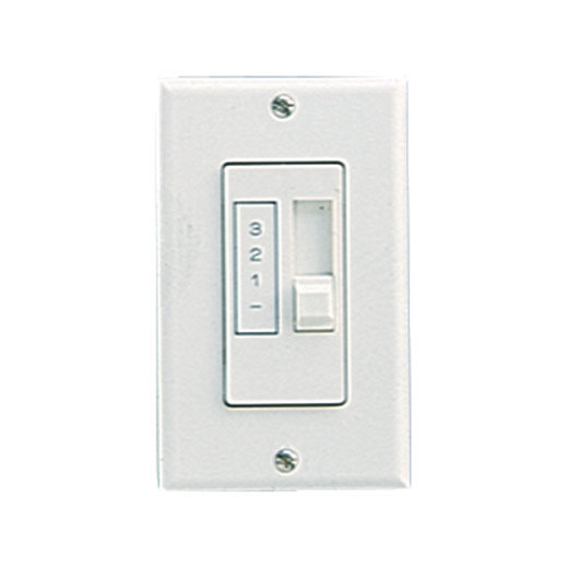 Slider Fan Remotes & Wall Controls, White