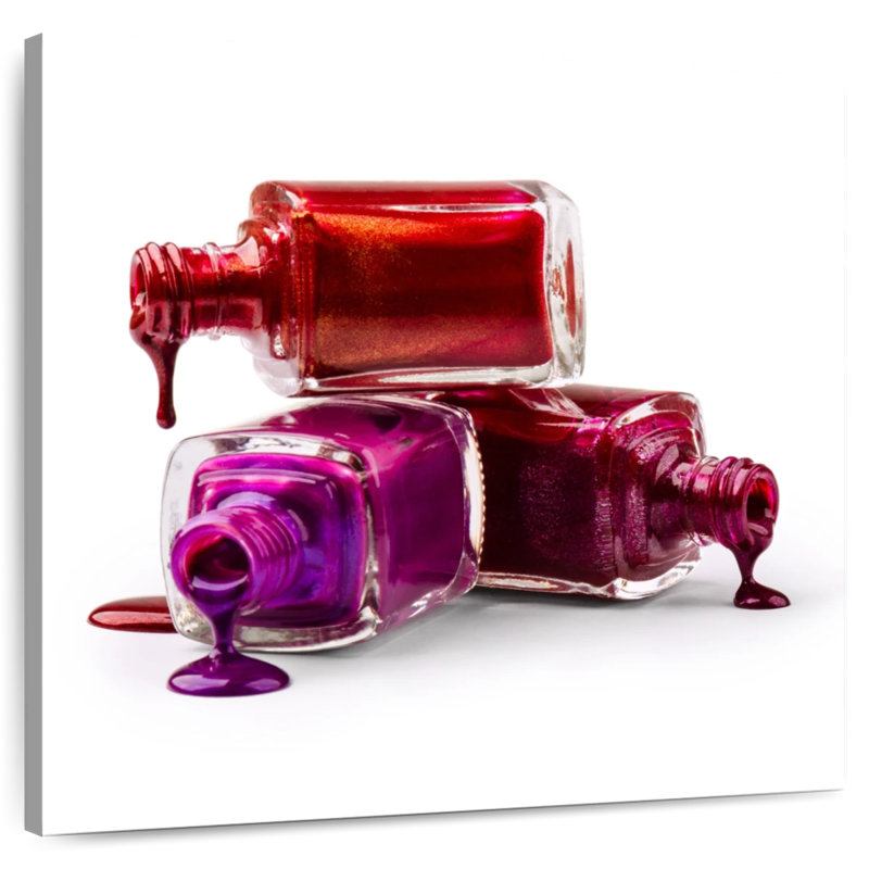 Shuttleworth Spilled Nail Polish, 20" H x 20" W