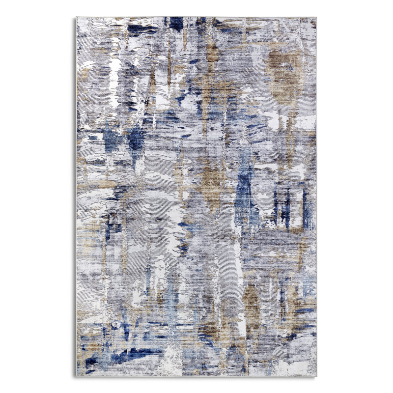 Malard No Pattern Machine Woven Area Rug, Rectangular 160 x 230cm