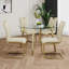 Table ronde en verre de style moderne-121032526-121032530