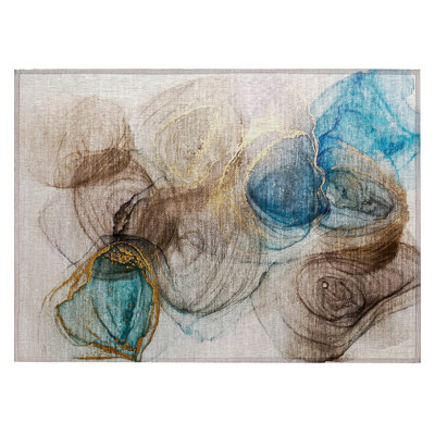 Kaysin Abstract Indoor / Outdoor Rug
