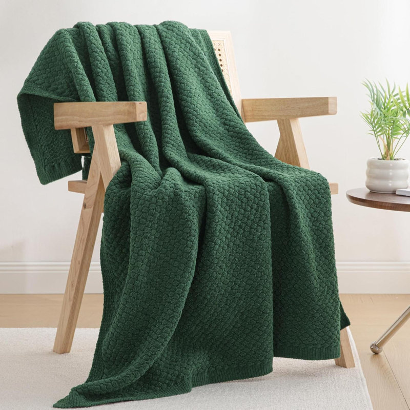 Machine Tufted Throw Blanket