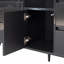 Armoire de rangement de salon avec lumière DEL-113347371