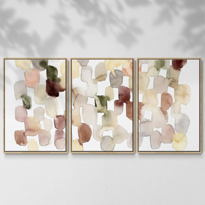 Melted Sediment III - Toile encadrée multi-pièces