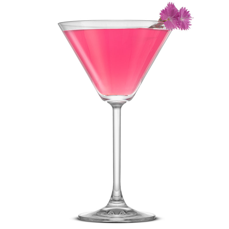 Verres à martini JoyJolt Olivia, 8,4 oz