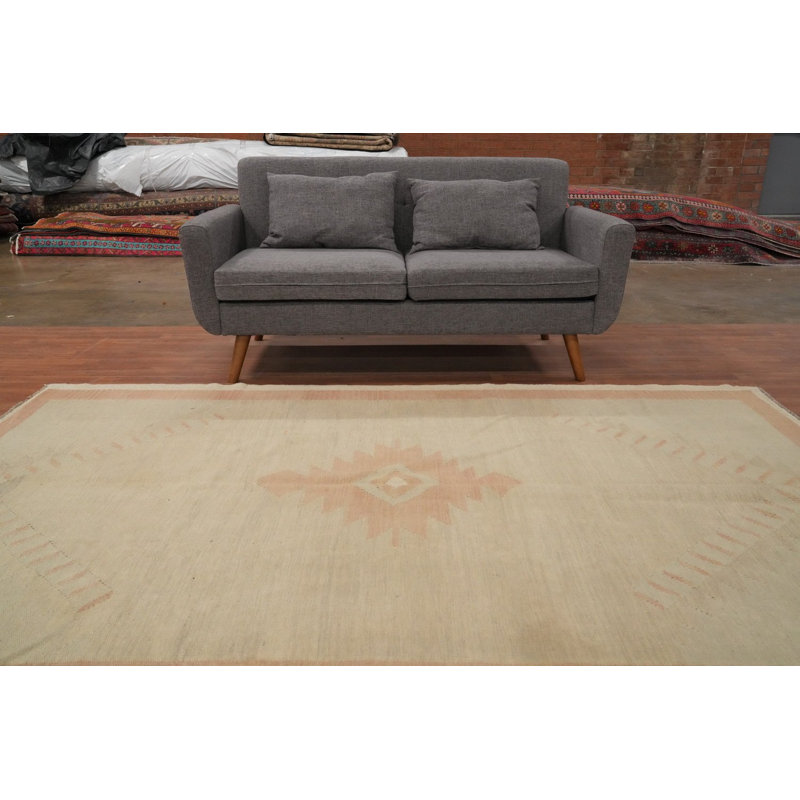 Tapis tissé à plat géométrique 6 x 9