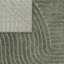 Tapis moderne avec motif de lignes minimalistes en vert-6490922