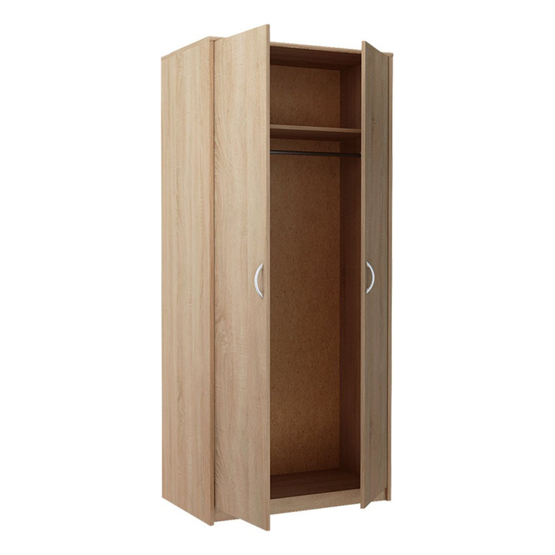 2 Door Wardrobe, Sonoma