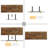 4 Set Floating Wall Mounted Wooden Shelves,  Shelves For Wall Decor