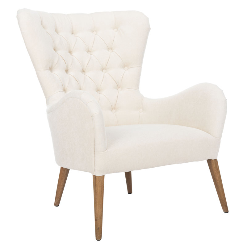 Dove Upholstered Wingback Chair