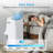 15,000 Btu Portable Air Conditioner With Remote Control, 3-in-1 Portable Ac Units With Fan & Dehumidifier Cools Up To 800 Sq. Ft