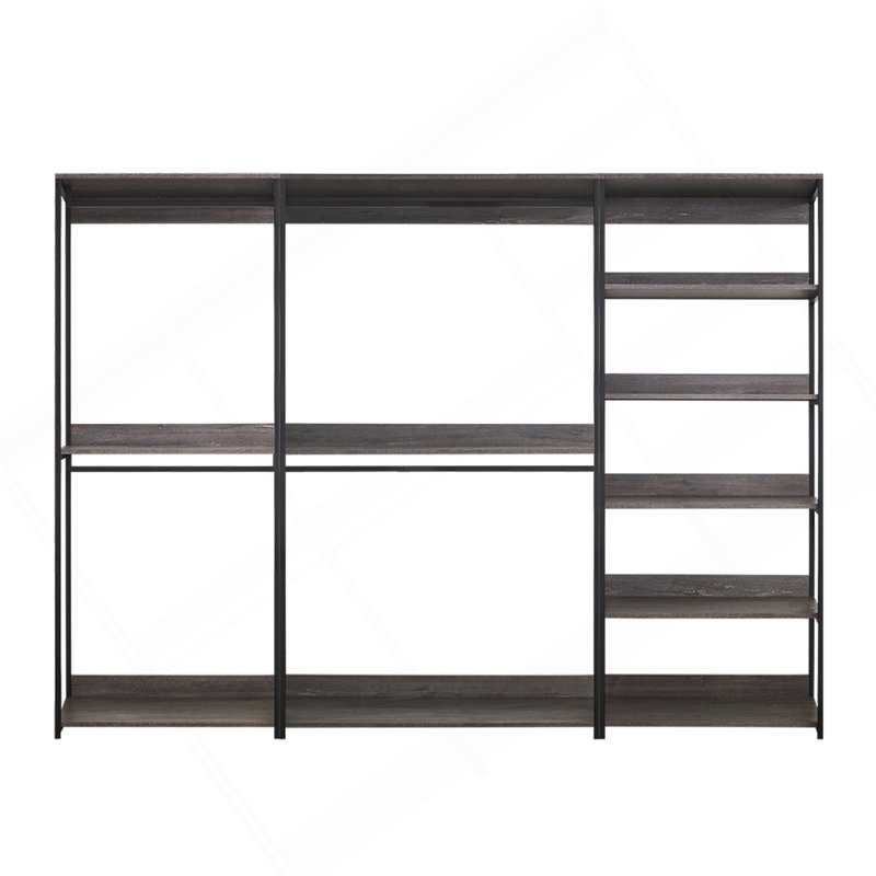 Monica Wood Walk-In Closet System