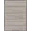 Tapis intérieur / extérieur rayé gris McLellen-31718960